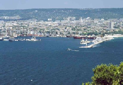Varna on Black Sea coast